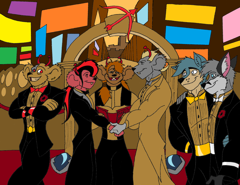 Biker Mice Wedding