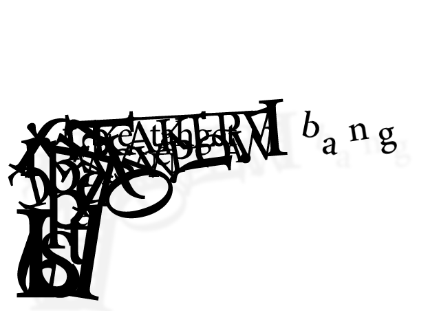 Gun Typography by SyntheticsArt on DeviantArt