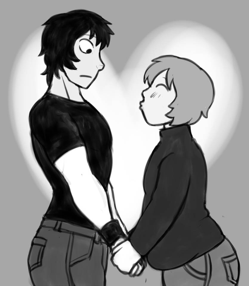 Valentine's kiss by densen1844 on DeviantArt