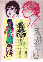 Sketches from Working 1