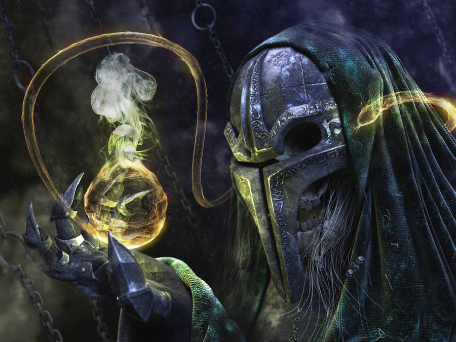 undead wizard by bgx1