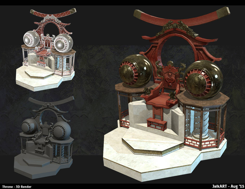 Seat of Wisdom - 3D Hero Prop by JaikArt on DeviantArt