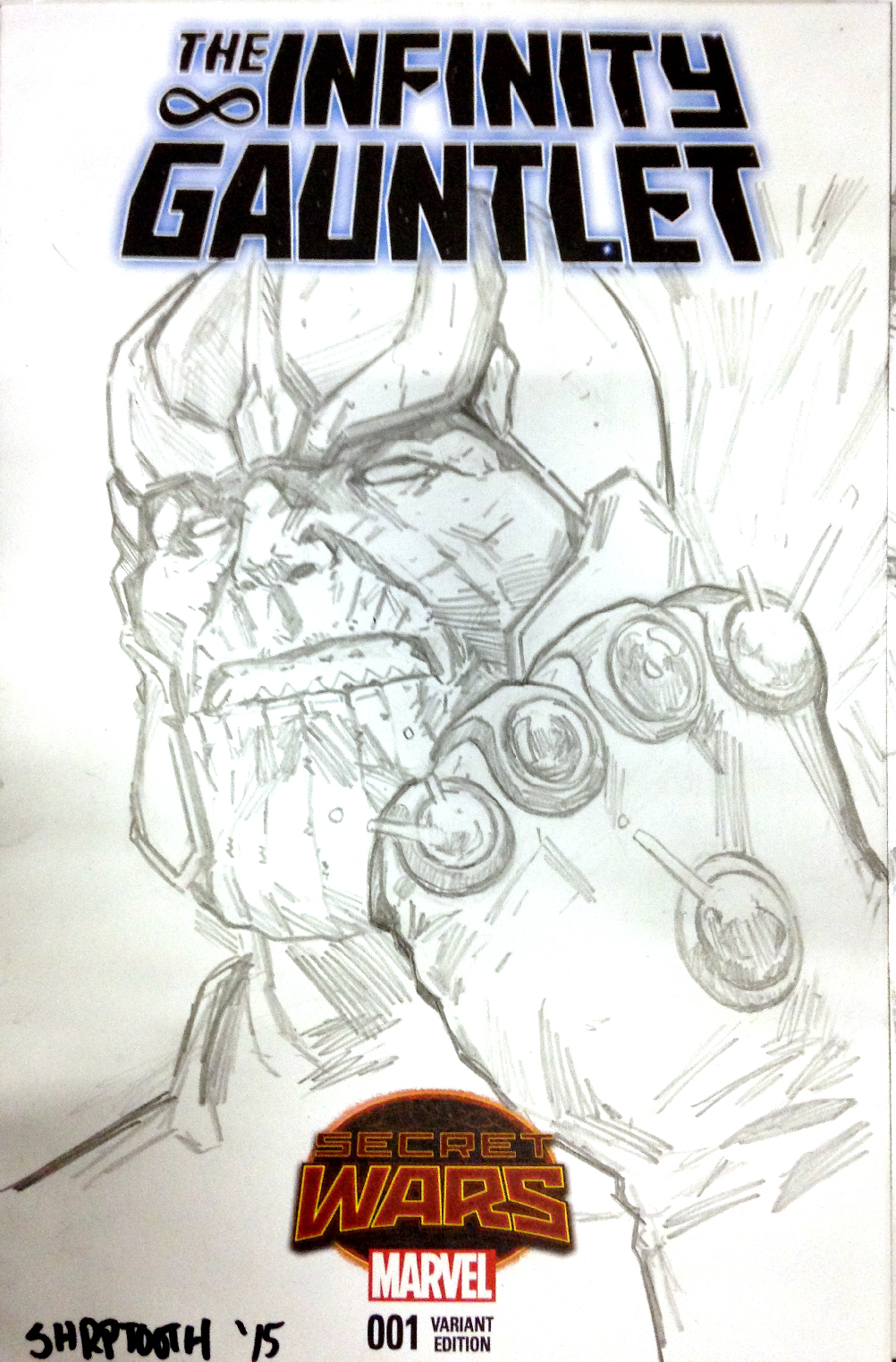 Thanos Sketch Cover