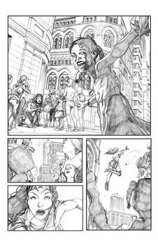 Wonder Woman sample page 1