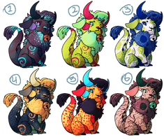 Chimera Adoptables batch 1 POINTS/$$ [Open]