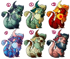 Chimera Adoptables batch 2 POINTS/$$ [Open]