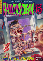 HALLOWSCREAM 5 horror comic cover 