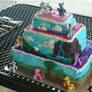 3 Tiered MLP Cake