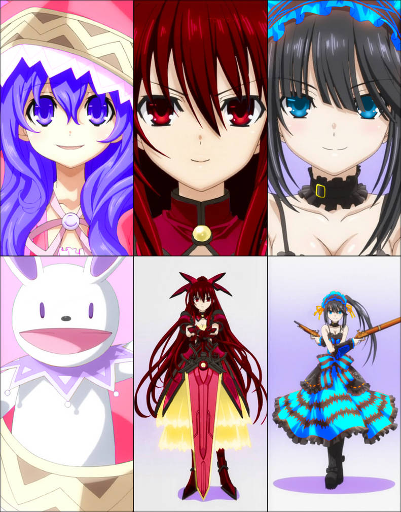 Date A Live - Characters by DeimonShura on DeviantArt
