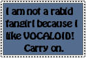 Vocaloid Fangirl Stamp