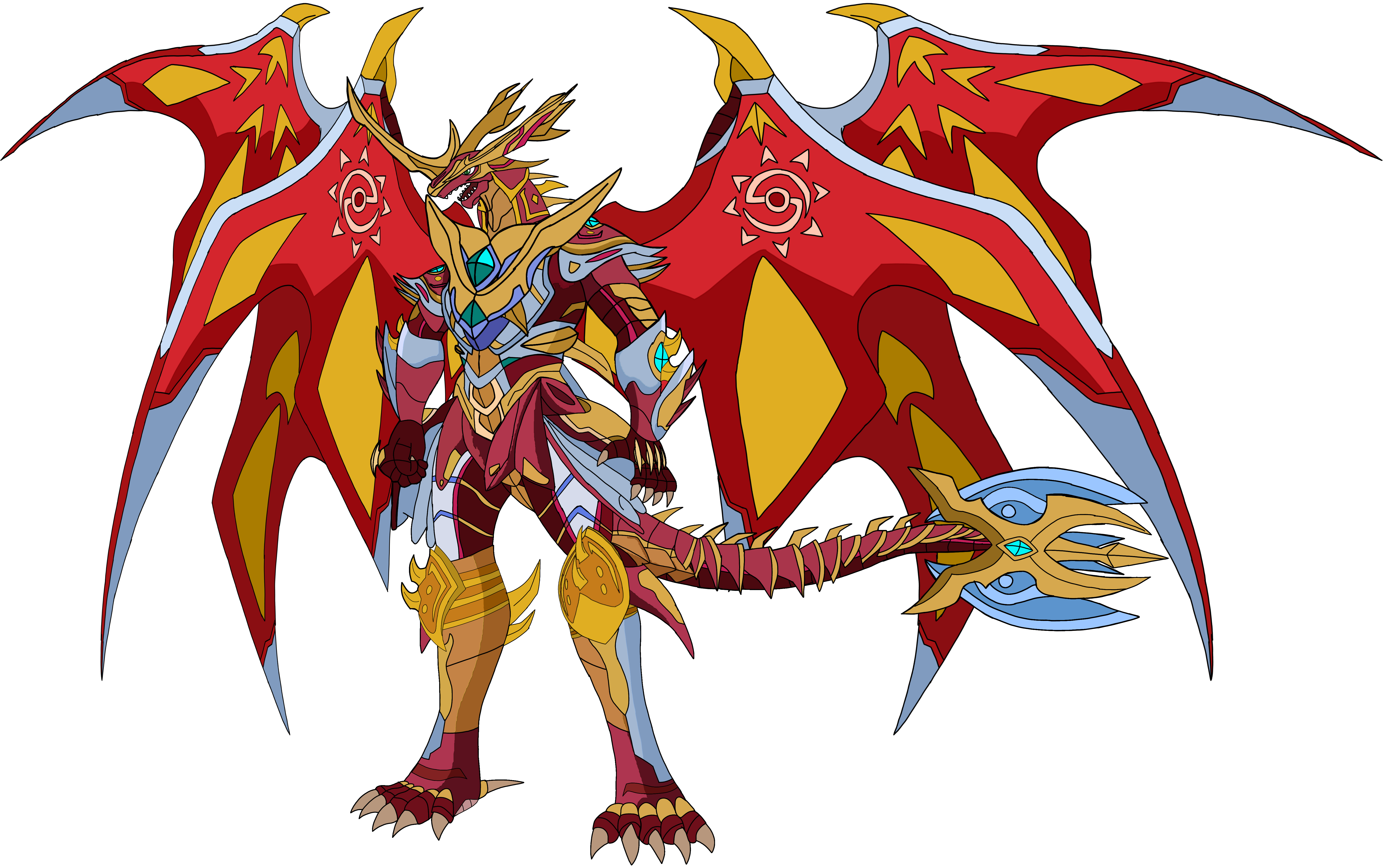 Pyrus Legendary Dragonoid by MegamanXGamer16 on DeviantArt