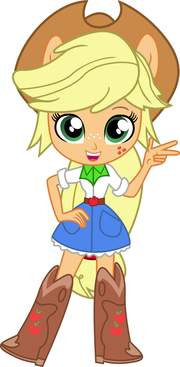 Applejack Mini by gabrielwoj on DeviantArt