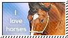 Horses stamp 2