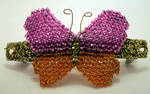 HappyColors Butterfly Hairclip by pinkythepink