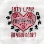 Cats Leave Footprints On Your Heart