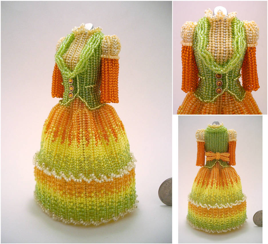 Custom - Eumelia Eriades Bead Dress by pinkythepink