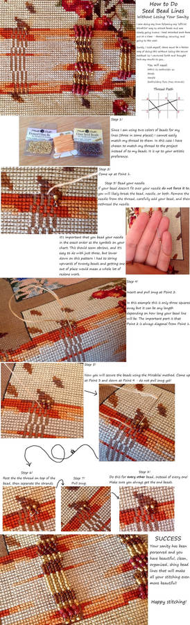 How to Embellish with Bead Lines