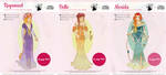 NouveauPrincess XstitchPatterns (HannahAlexander)1 by pinkythepink