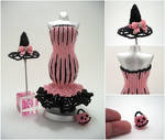 Pink Halloween Mermaid Bead Dress Collection