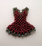 Very Teeny Dress - Gothic Red by pinkythepink