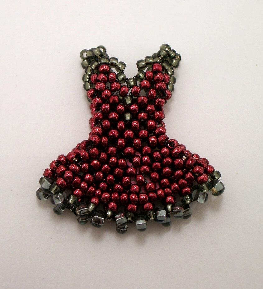 Very Teeny Dress - Gothic Red