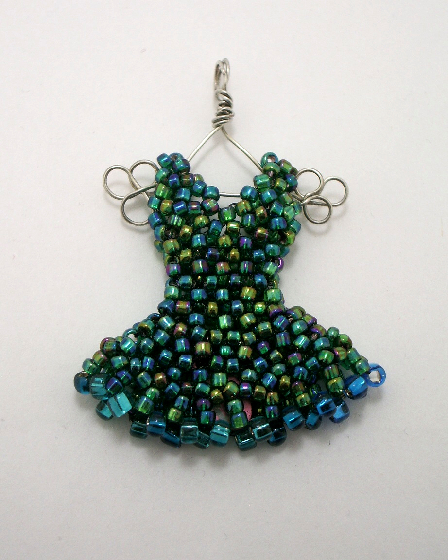Very Teeny Dress - Peacock