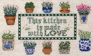 This kitchen is made with LOVE