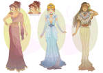 NouveauPrincess XstitchPatterns (HannahAlexander)6 by pinkythepink