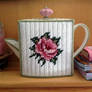 Rose Teapot Tissue Box