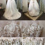 Wedding Dress Bustles and Bead Restoration