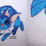 Vaporeon - Xstitch Eeveelutions