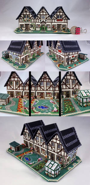3D Cottage Trio