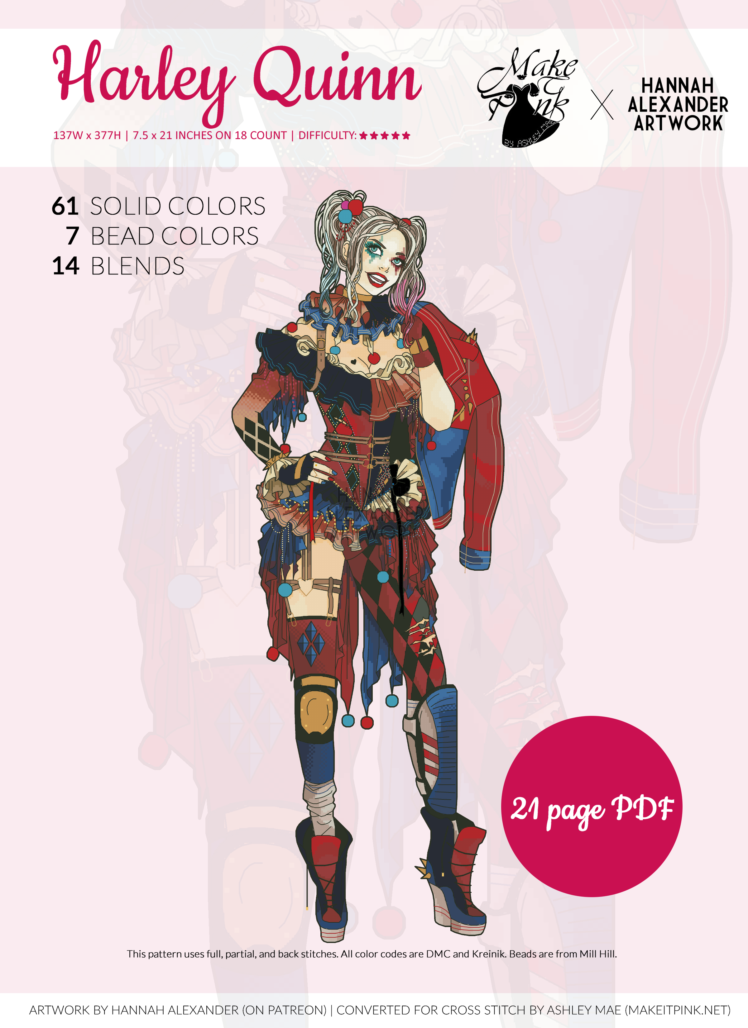 Harley Quinn from Hannah Alexander