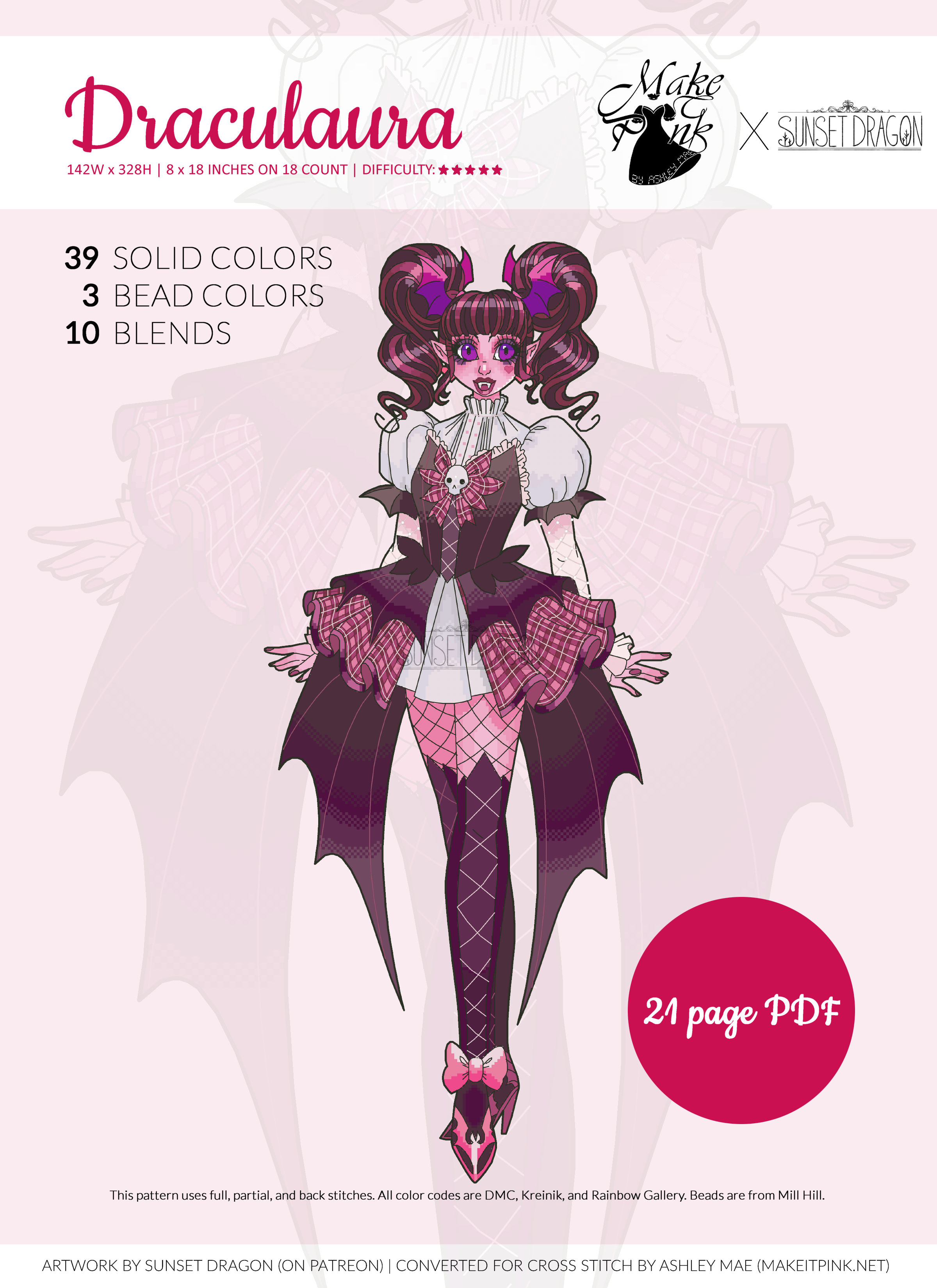 Draculaura from Sunset Dragon