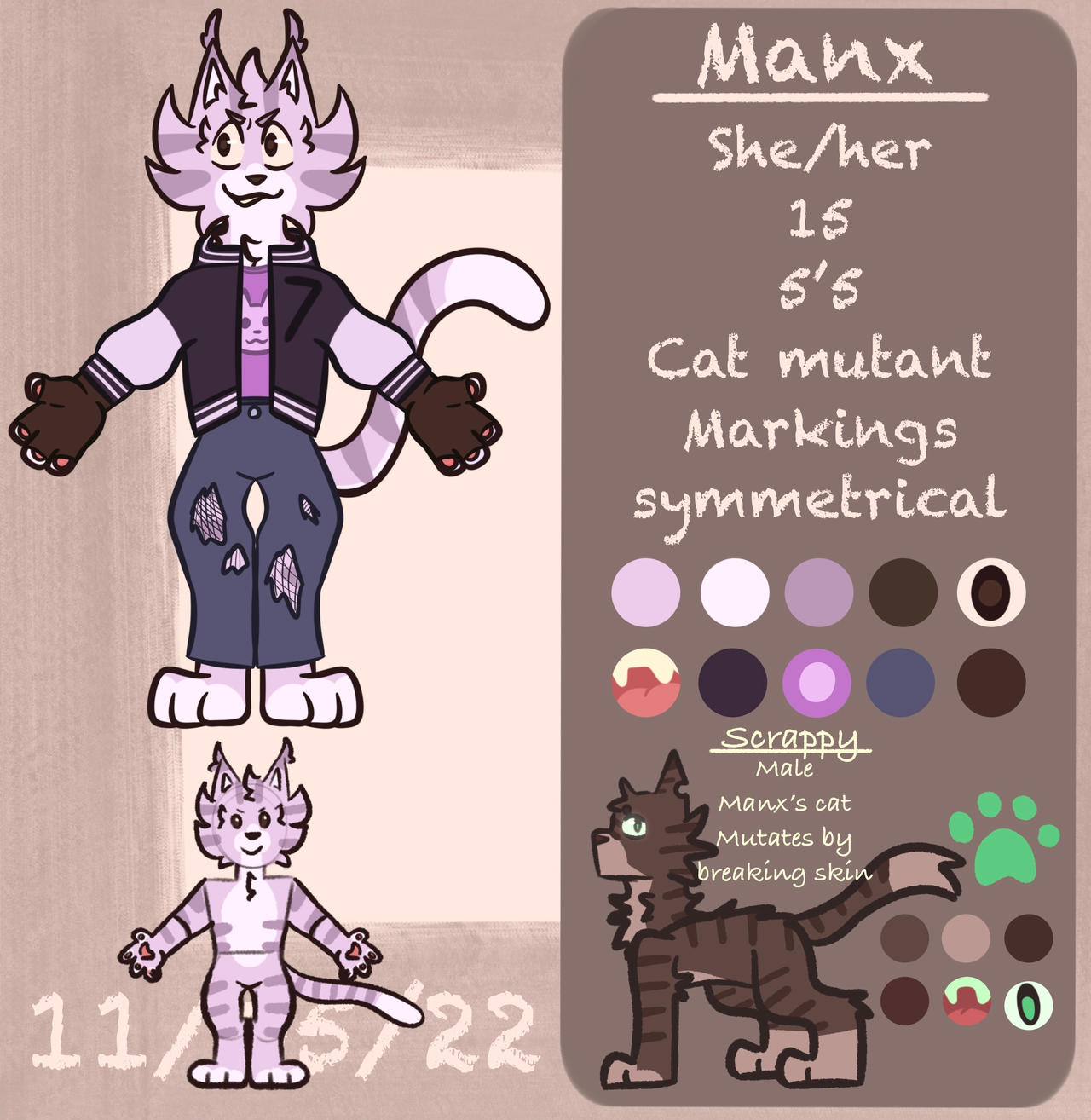Manx Reference by CatNerdd on DeviantArt