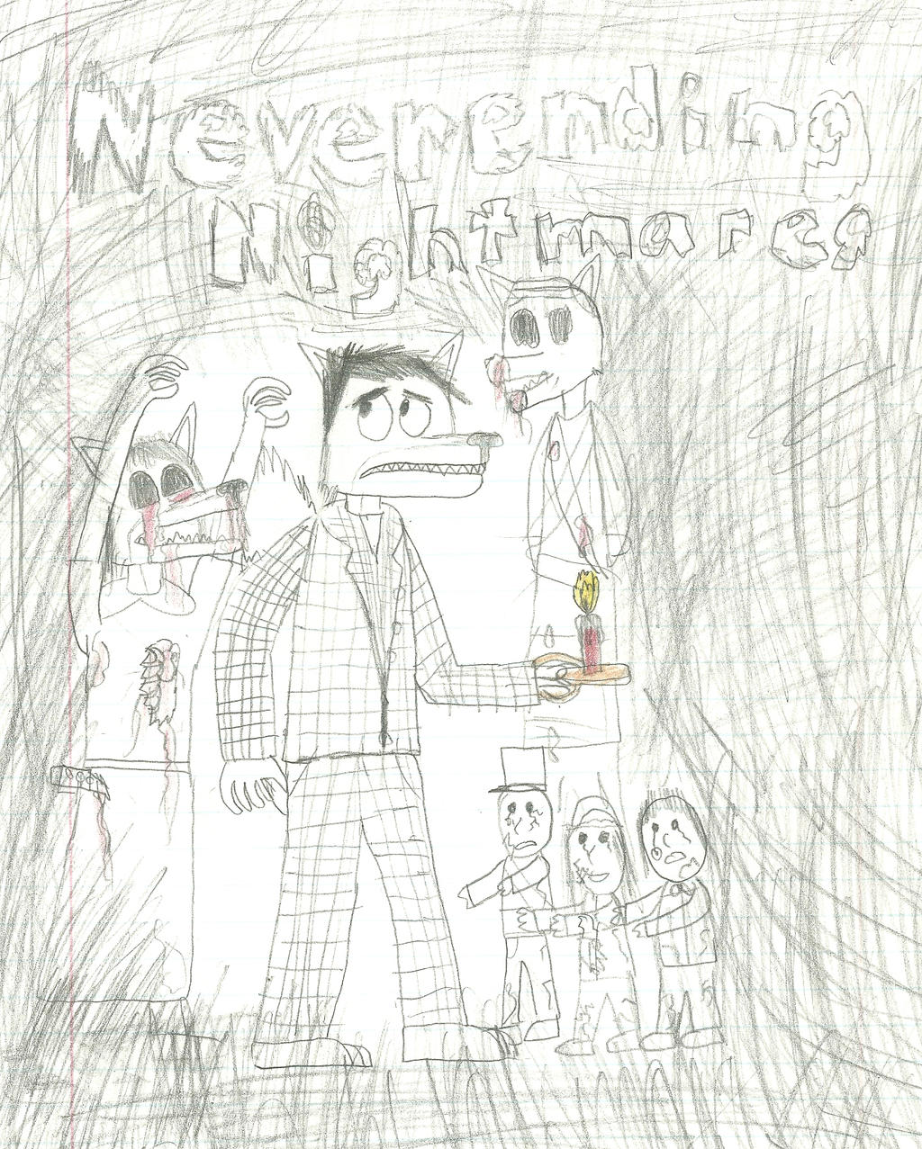 Neverending nightmares drawing. by ZachMFKAttack on DeviantArt