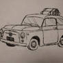 Lupin's 1965 Fiat 500 F