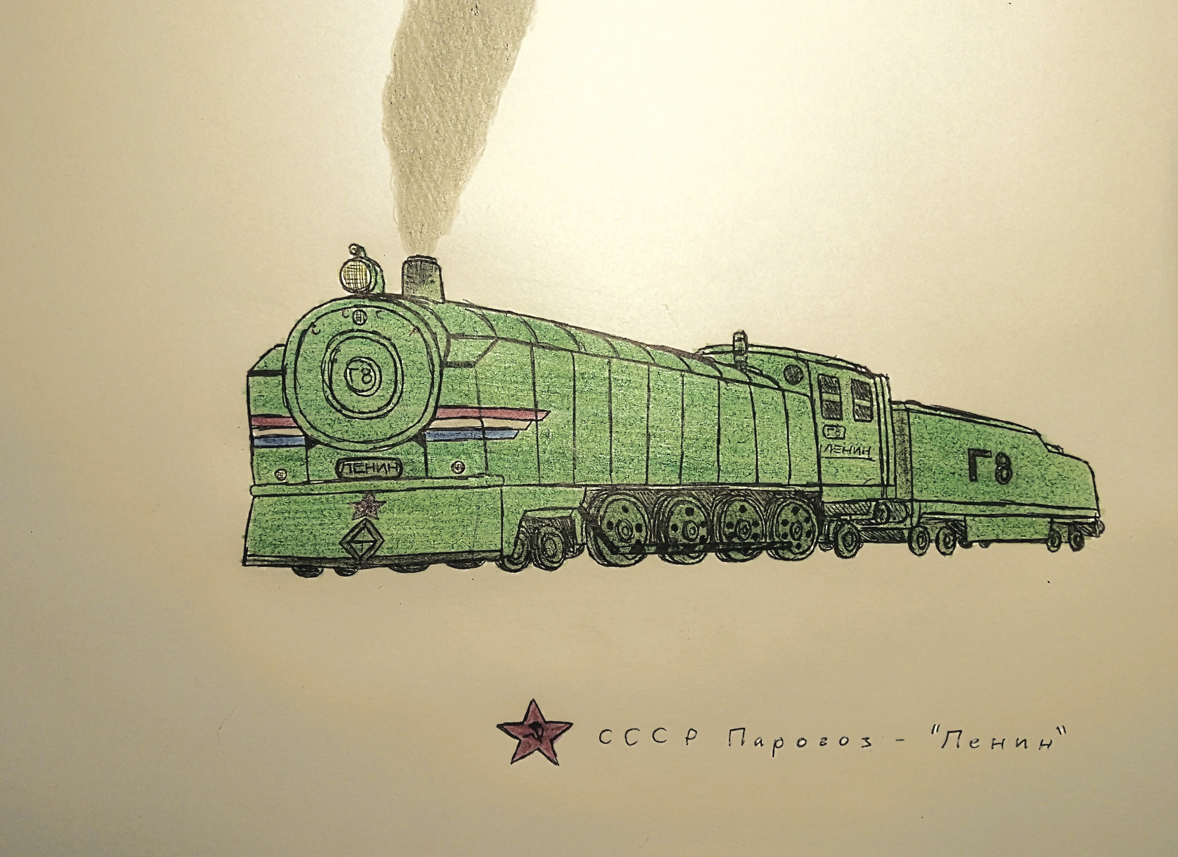 USSR Steam Locomotive ''Lenin'' by SYWilliamsIII04 on DeviantArt