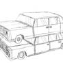 Line Art - Junkyard Cars For Sale