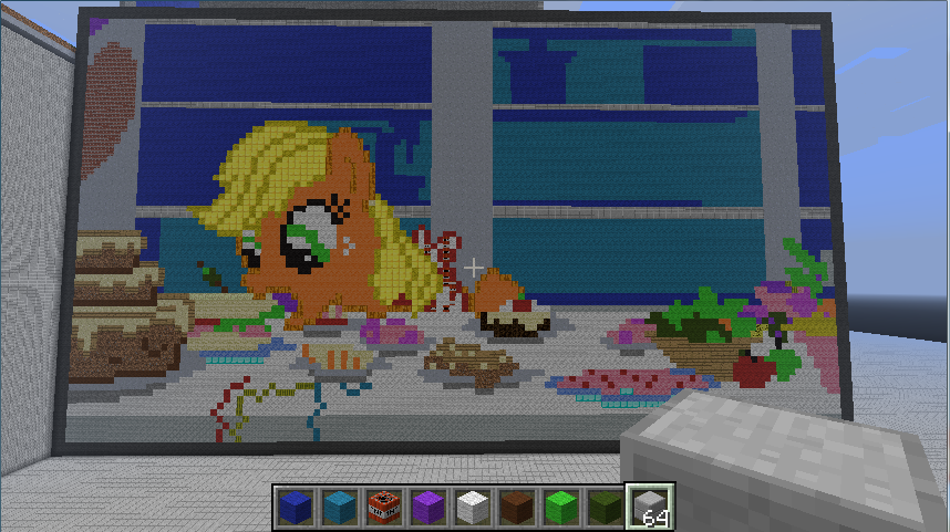 Minecraft Applejack Table