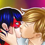 Ladybug and Adrien