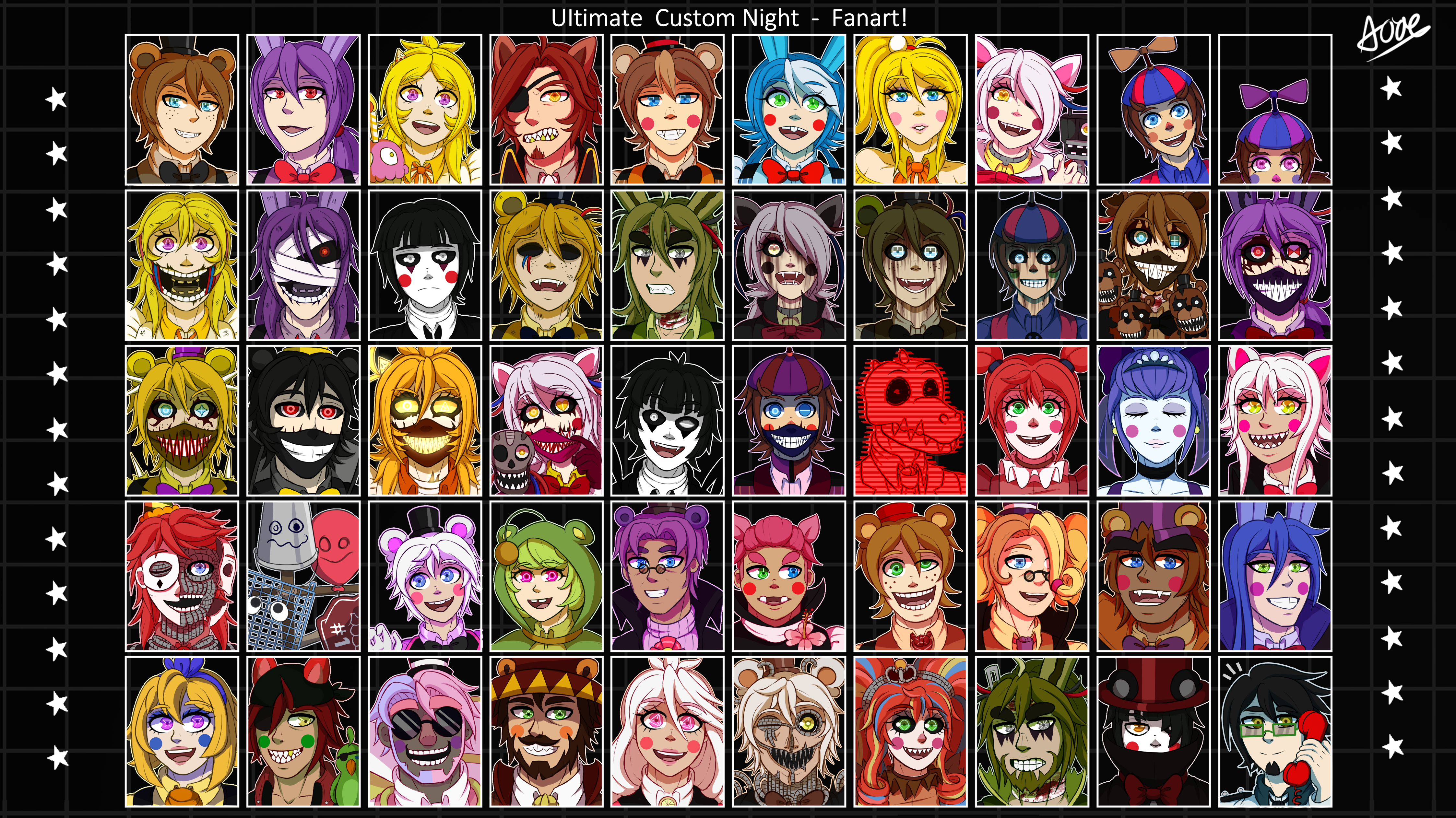 Ultimate Custom Night (3rd Anniversary) by A-006 on DeviantArt