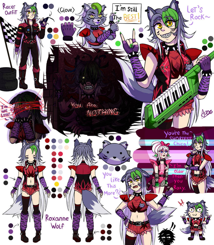Roxanne Wolf by A006 on DeviantArt