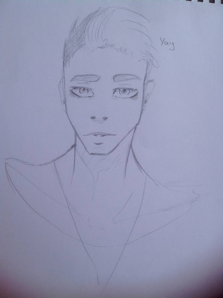 Random guy sketch #4 by DipityAnime on DeviantArt