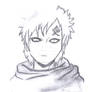Gaara graphite+charcole style