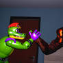 Monty VS Brute: Arm Wrestling!