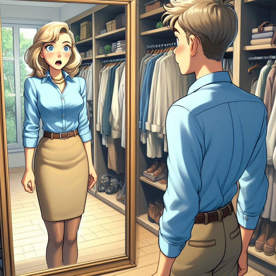 Getting Ready For Work 01 by TheMirrorsOtherSide on DeviantArt