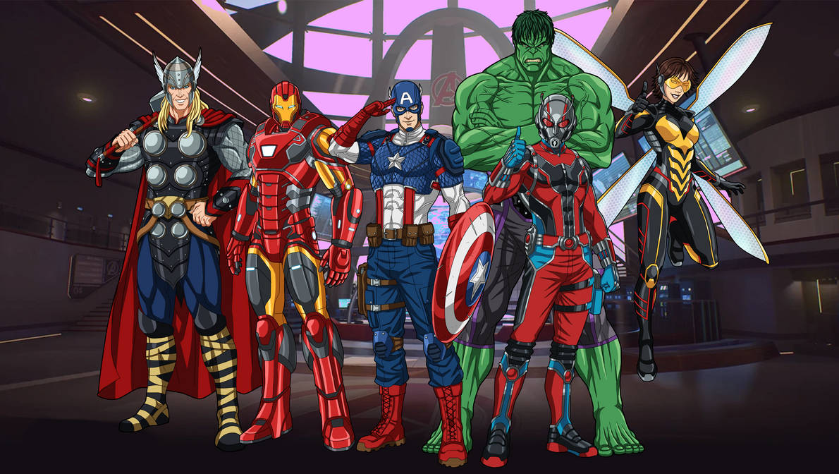 Avengers Assemble! (3) by SuperDataBase on DeviantArt