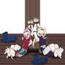 Sakura and Ino's Ticklish Trainning