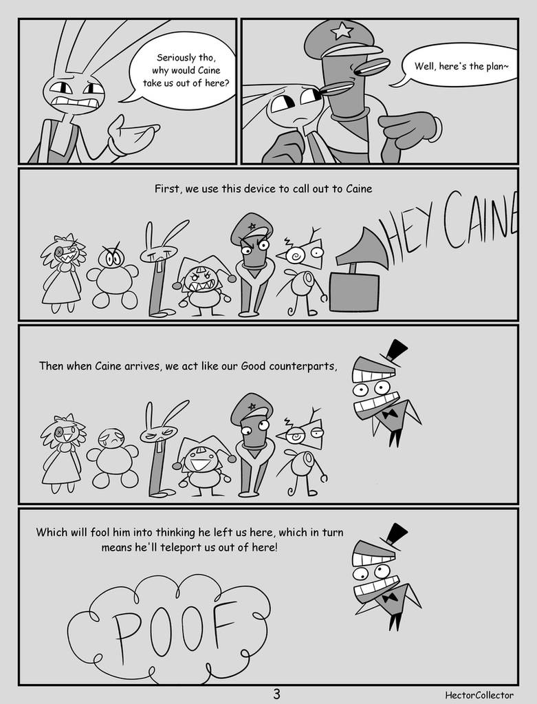 The Amazing Evil Circus Page 3 by awesomesir on DeviantArt